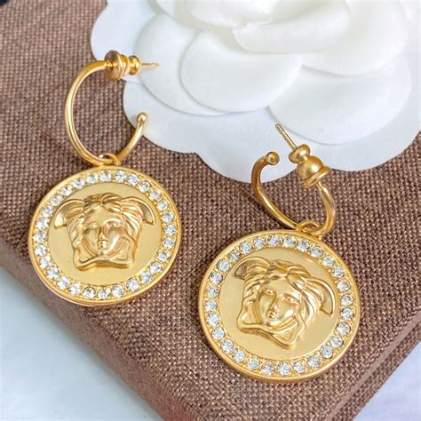 versace earrings replica
